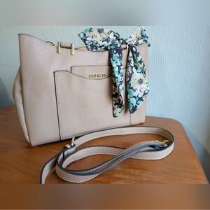 Steve Madden BPARKER Tan Bag-In-Bag Set With Scarf NWT